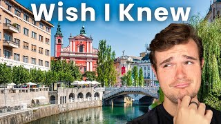 23 Tips I Wish I Knew Before Visiting Ljubljana Slovenia [upl. by Ingeberg405]