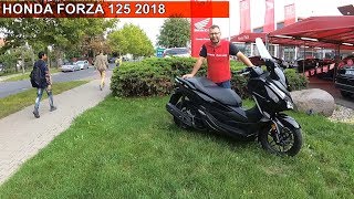 Krzysztof Honda 90 Honda Forza 125 2018 po liftingu opis przyspieszenie 060kmh100kmh vmax [upl. by Birck205]