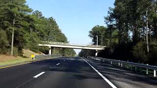 Interstate 10  Florida Exits 85 to 96 eastbound [upl. by Ahsekahs777]