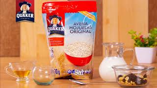 Colada de avena  Recetas con Avena Quaker [upl. by Angele323]