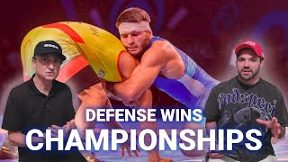 How I Improved My WRESTLING DEFENSE  Technique Breakdown [upl. by Revert]