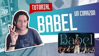 Un Corazón  Babel  piano tutorial con acordes [upl. by Shetrit]