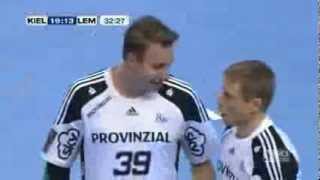 Sigurdsson Tor des Jahres THW Kiel gegen TBV Lemgo [upl. by Hazlip]