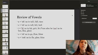 Chukchansi Language Review of Vowels and Consonants [upl. by Robbie]