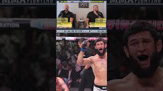 Khamzat Chimaev Breaks Jaw Of Robert Whittaker At UFC 308  UFC308 Watch Party Highlights [upl. by Annovoj]