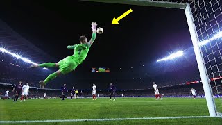 Impossible Goalkeeper Saves in Football [upl. by Essilrahc]