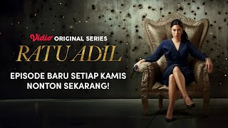 Vidio Original Series Ratu Adil  Seorang Ibu Rumah Tangga Nekat Melawan 9 Naga [upl. by Arodal335]