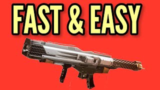 DESTINY 2  HOW TO GET ASCENDANCY ROCKET LAUNCHER [upl. by Daugherty]