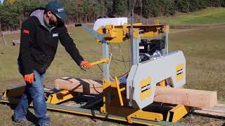 Introducing The Frontier OS27 Portable Sawmill [upl. by Hubing]