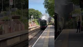 Shakespeare Express with 7029 Clun Castle at Whitlocks End 11824 steamlocomotive steamtrain [upl. by Attelrahs534]