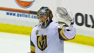 MarcAndre Fleury gets standing ovation after tribute from Pittsburgh Penguins [upl. by Diantha]