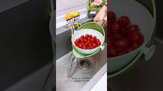 Multi Purpose Vegetable Drainer Basket product Link in bio shorts products gadgets explore [upl. by Nevsa]