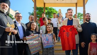 Reise von Ministerpräsident Dr Markus Söder nach Ägypten Tag 2  Bayern [upl. by Nomal]