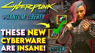 NEW Cyberware Is INSANE For Netrunners  Cyberpunk 2077 Update 21 Secrets And New Features [upl. by Ariajay]