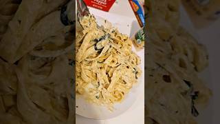 Creamy Vegan Alfredo Sauce  Vegan Meals  Savory Vegan Dishes  Comfort Food veganfood plantbase [upl. by Lleinnad]