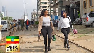 Bole Road Under Construction  🇪🇹 Addis Ababa walking Tour 2024  Ethiopia 4K [upl. by Akir]