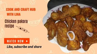 Chicken pakora recipeچکن پکوڑاfried chicken recipecrispy chicken [upl. by Cirre]