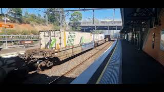 NR112 LDP007 going thru Westmead Station in January 2023 [upl. by Minoru]