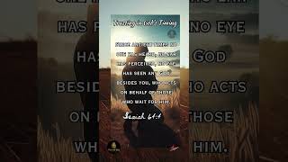 ISAIAH 644  Gods Timing is PERFECT Daily Devotional 2024 [upl. by Einafets14]