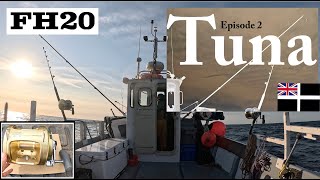 Commercial Atlantic Bluefin Tuna fishing in Cornwall UK  FH20 BFT E2 2024 [upl. by Aryn]