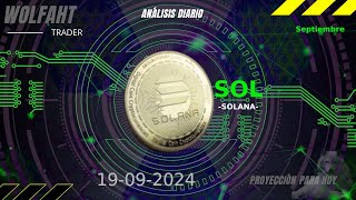 Predicción Solana 19092024 – Análisis diario de cripto SOL – precio de SOLANA hoy [upl. by Cecil396]