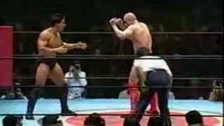 Bas Rutten backhands Frank Shamrock [upl. by Socher]