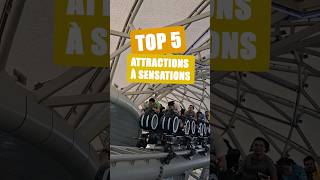 DISNEY  TOP 5 des attractions à sensations disney attraction [upl. by Ong61]