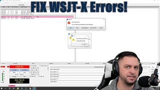 3 Three WSJTX Errors I got after upgrading to Version 23 And How I fixed them FT8 FT8 [upl. by Yelroc]