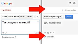 11 Фраз Которые Нельзя Вбивать В Google Переводчик [upl. by Atnwahs]