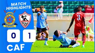 Kenya Police FC vs Zamalek 01 SC CAF Confederation Full Extended Highlights [upl. by Akemor]