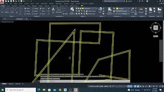 Automatic Trim Intersection Lines In AutoCAD [upl. by Averyl]