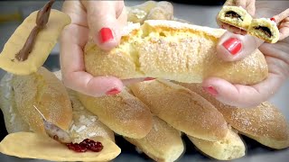 BISCOTTONI DA INZUPPO RIPIENI di Nutella e Marmellata 🍪 STUFFED BISCUITS [upl. by Treble828]