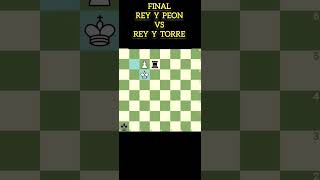 FINAL básico de AJEDREZ chess ajedrez shorts [upl. by Sirraf]