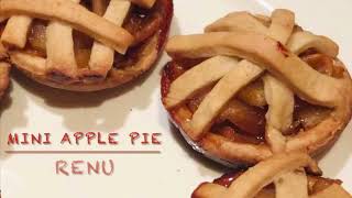 Mini Apple pie applepie pie apple dessert  apple pie recipe [upl. by Ellevel]