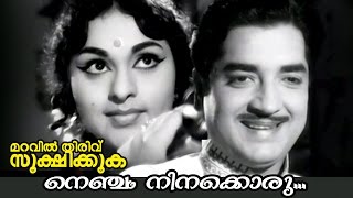 Nenjam Ninakkoru  Maravil Thirivu Sookshikkuka  Malayalam Movie Song [upl. by Suoicul509]