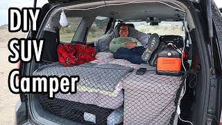 How to Turn Any SUV into a Camper With No Permanent Modifications – Kia Borrego Tour [upl. by Hazaki804]