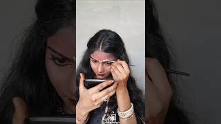 MAA mahakali makeup tutorial youtubeshorts makeuptutorial maakalimakeup [upl. by Aynatal]