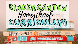 KINDERGARTEN HOMESCHOOL CURRICULUM PICKS [upl. by Yenterb]