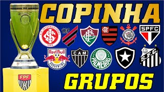 COPA SÃO PAULO 2024  CONFIRA OS GRUPOS [upl. by Eolc]