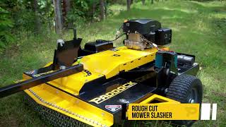 Paddock Rough Cut Mower amp Slasher in 15hp [upl. by Ansela]