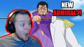 ADMIRAL FUJITORA l ONE PIECE EPISODES 634635 FIRST TIME REACTION [upl. by Ailla]