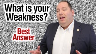 What is your Weakness  Best Answer from former CEO [upl. by Nnel]