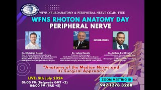 WFNS Rhoton Anatomy Day Peripheral Nerve [upl. by Akital468]