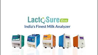 Introducing LactoSure the finest milk analyzer by Poornasree Equipments [upl. by Horsey]