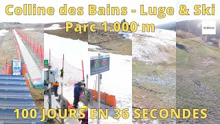 Villard de Lans  Corrençon ⏩ Timelapse 100 jours [upl. by Rukna]