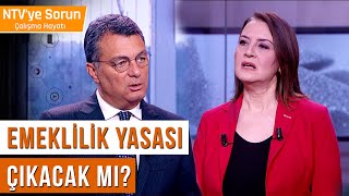 Emeklilik Yasası Çıkacak mı Asgari Ücret Ne Kadar Artacak  NTVye Sorun Çalışma Hayatı [upl. by Isaac]