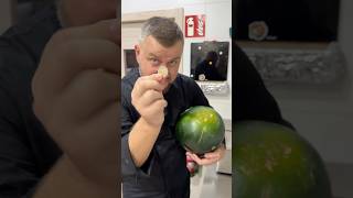 Thanks for inspiration ​⁠5MinuteRecipesOfficial Hack Can You Cut a Watermelon with a Coin 🍉😂 [upl. by Anak696]