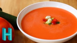 How to Make Gazpacho Recipe  Hilah Cooking [upl. by Jeramie397]