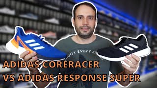 Adidas Coreracer vs Adidas Response Super  Comparativo [upl. by Annahgiel]