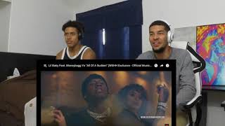 LIL BABY FT MONEYBAGG YO  ALL OF A SUDDEN MUSIC VIDEO REACTION [upl. by Katya]